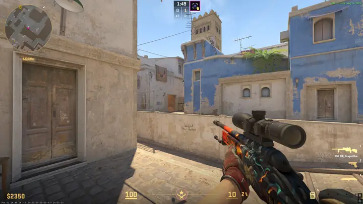 CS2 POV on Mirage from zCBN5zz, the player being followed
